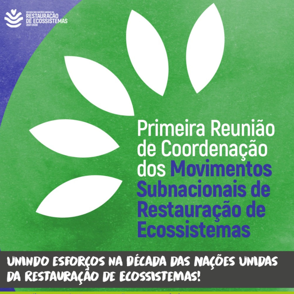 Movimentos de restauração ecológica promovem reunião de integração