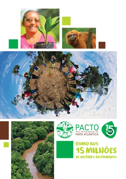 Cartilha comemorativa Pacto 15 anos
